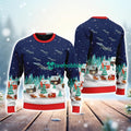 Air Superiority Fighter Us Air Force Christmas Ugly Sweater Meaningful Gift For Aviation Fans