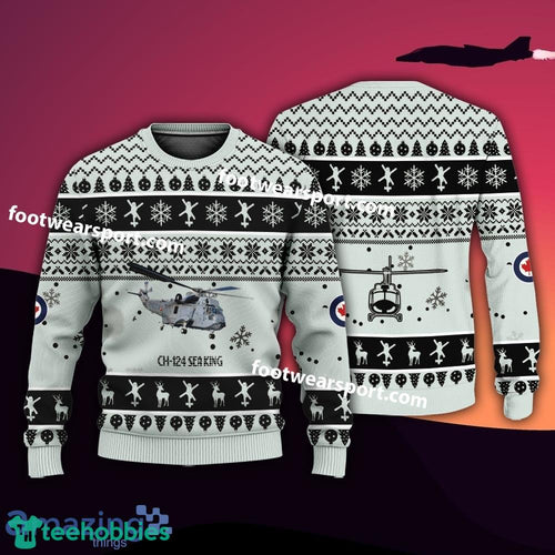 Aircraft CH-124 Sea King CH124 Xmas Sweater AOP Gift Holidays