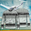 Aircraft Design Diamond DA40 Ugly Christmas 3D Sweater Gift Veteran