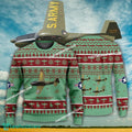 Aircraft Design Navion Aircraft Ugly Christmas US Air Force 3D Sweater Gift Veteran