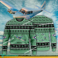 Aircraft Design Piper PA-23 Ugly Christmas 3D Sweater Gift Veteran