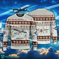 Aircraft Drawing AAI RQ-2 Pioneer RQ2 US Navy Christmas Sweater AOP Gift Holidays