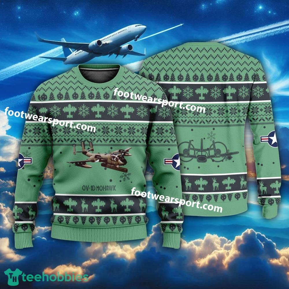 Aircraft OV-1D Mohawk OV1D US Army Christmas Sweater Gift Christmas