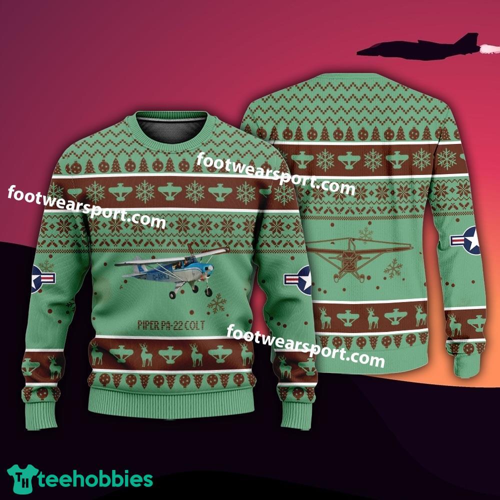 Aircraft Piper PA-22 Colt PA22 Xmas Sweater For Men Women