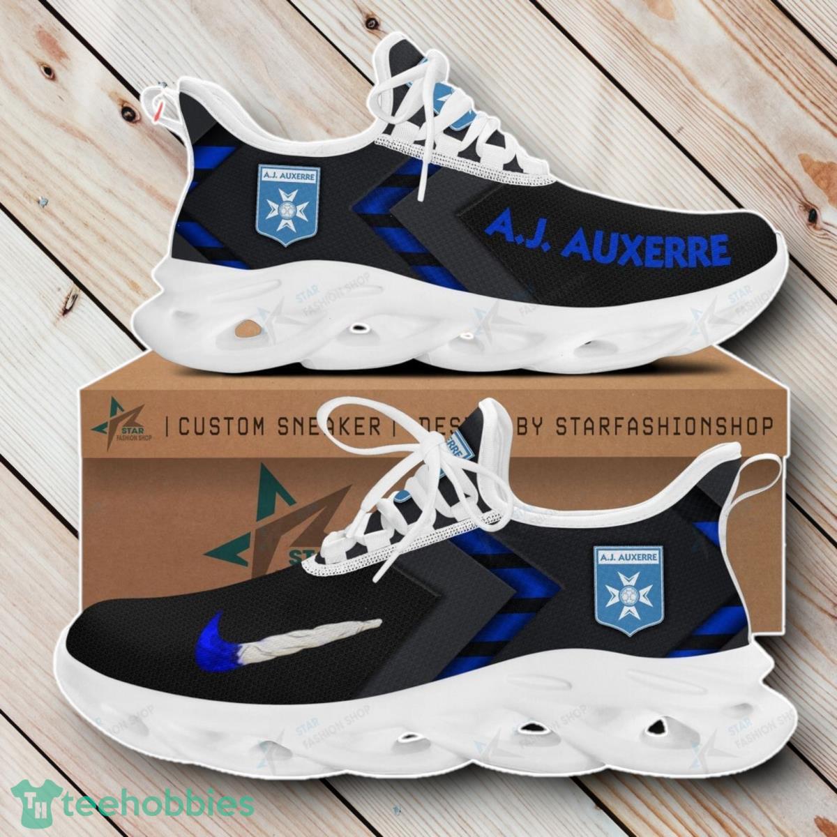 AJ Auxerre Black Max Soul Shoes Impressive Gift