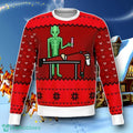Alien And Santa Dildo Funny Ugly Sweater Special Gift