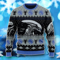 Alien Movie Xenomorph Ugly Christmas Sweater Unique Gift