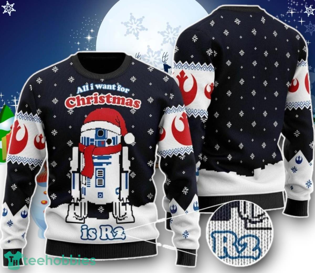 All I Want For Christmas 3D Sweatshirt Movie Character Ugly Christmas Sweater Unique Gift