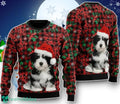 All I Want For Christmas Is A Bichon Havanese Dog Pattern 3D Sweaters Ugly Christmas Unique Gift