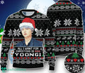 All I Want For Christmas Is Yoongi Ugly Christmas Sweater Unique Gift