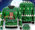 Amazing Viking Valhalla Ugly Christmas 3D Sweater Unique Gift Jumper