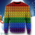 Among Us Gay Pride 3D Sweater Ugly Christmas Unique Gift
