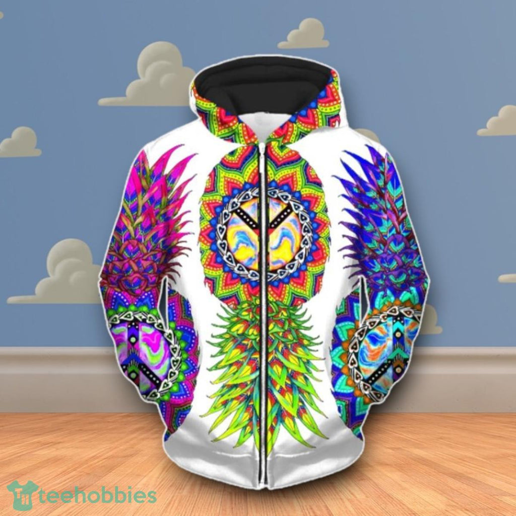 Ananas Trio Up 3D Hoodie Impressive Gift