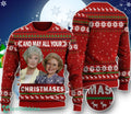 And May All Your Christmases Sitcom Ugly Christmas Sweater Unique Gift