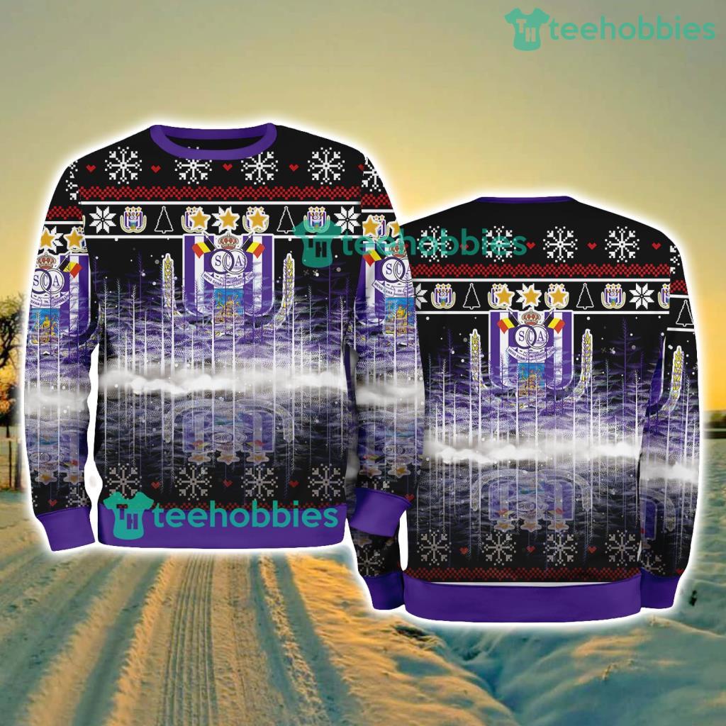 Anderlecht Pine Christmas Ugly Sweater New Style Best Gift For Fans