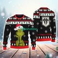 Angers The Grinch Funny Merry Christmas Uglly Sweater 3D New Trend