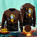Angry Orchard Scary Night Halloween Hand Pull Out Halloween 3D Sweater For Men and Women