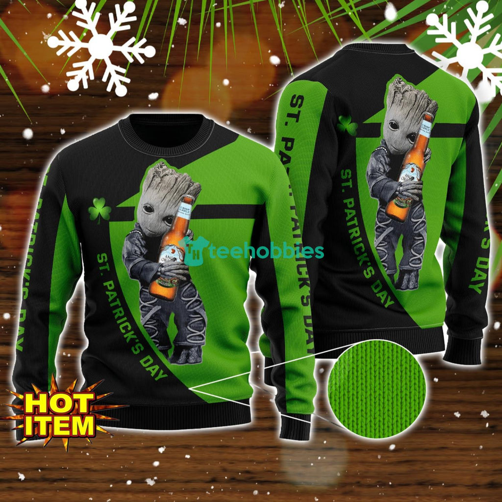 Angry Orchard St Patrick Day All Over Print Sweater Christmas Sweater For Men Women Gift Ideas