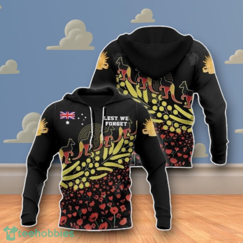 Anzac Australia Lest We Forget 3D Hoodie Impressive Gift