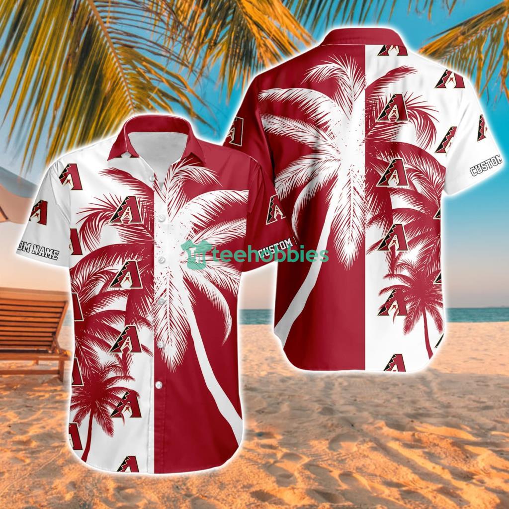 Arizona Diamondbacks Mlb Aloha Tropical Hawaiian Shirt For Men And Women Custom Name