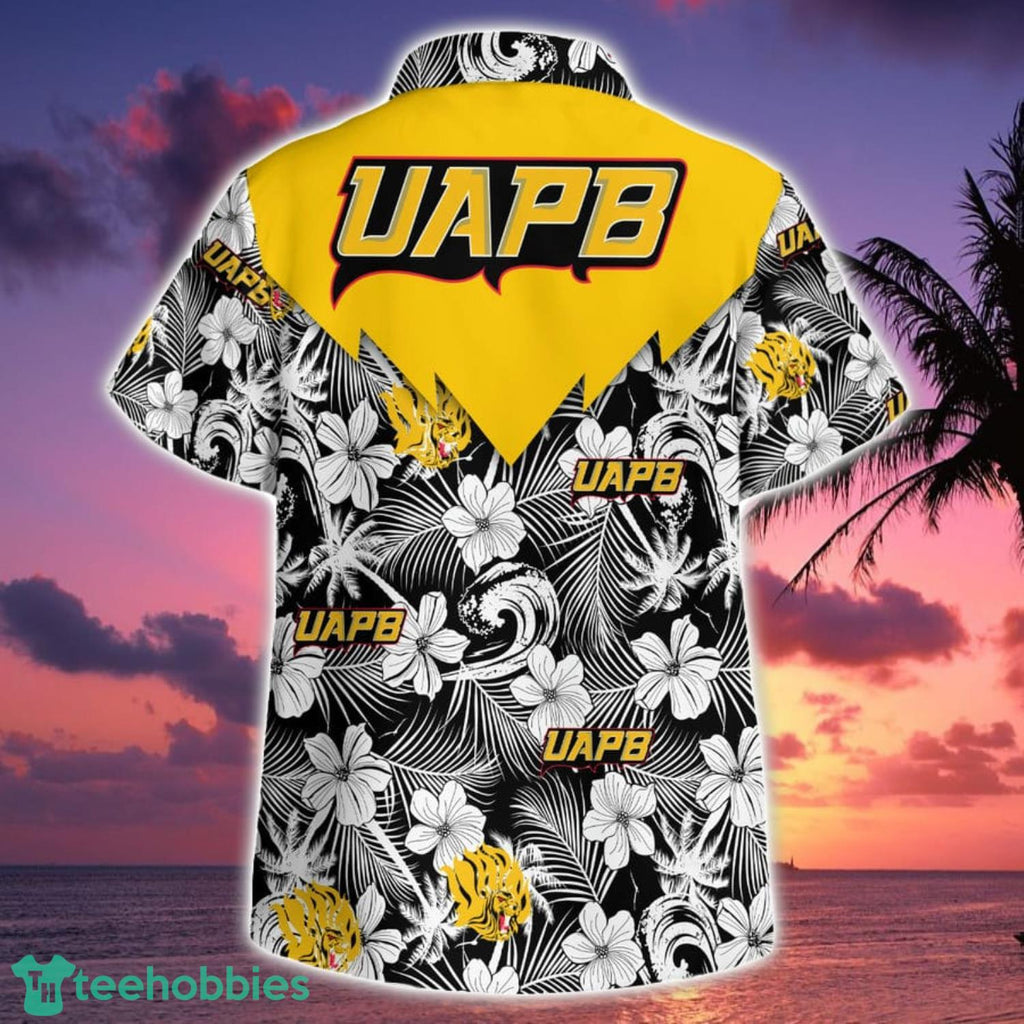 Arkansas Pine Bluff Golden Lions Hawaiian Shirt Botton Beach Shirt