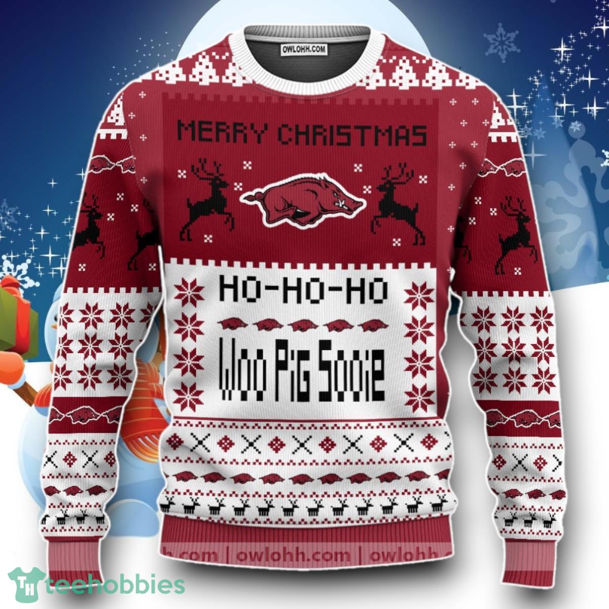 Arkansas Razorbacks Merry Ugly Christmas Sweaters Unique Gift
