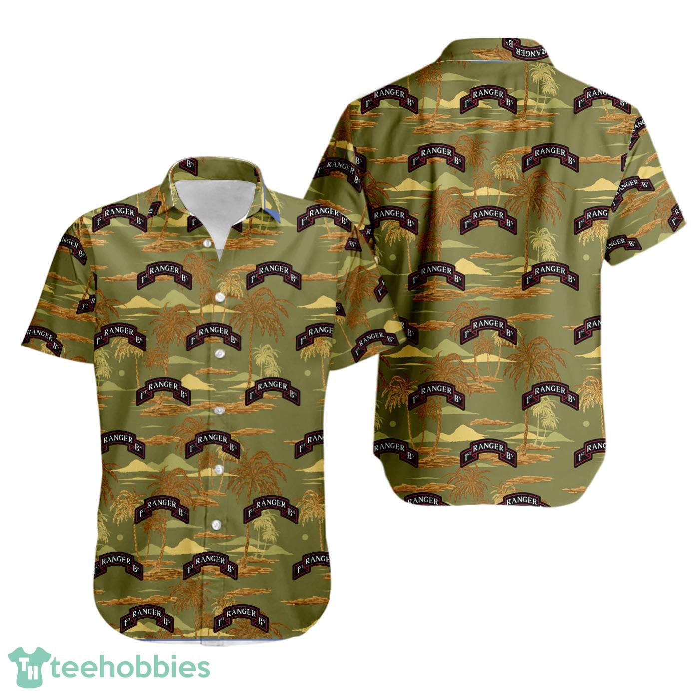 Army 1st Ranger Battalion Aloha Summer Gift Hawaiian Shirt