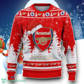 Arsenal FC 3D Christmas Ugly Sweater Gift For Fan