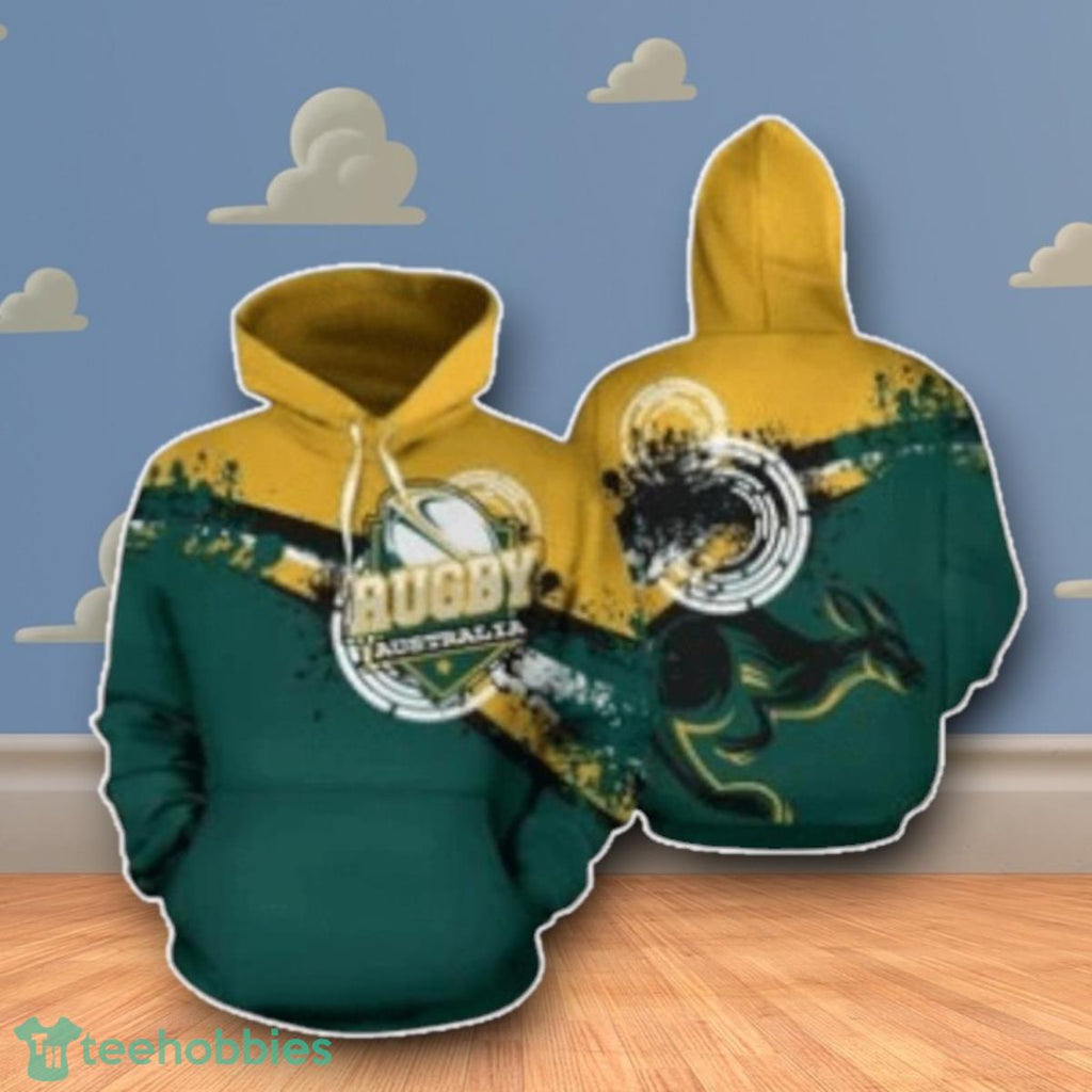 Australia Rugby 3D Hoodie Impressive Gift
