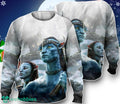 Avatar Couple Neytiri And Jake Sully 3D Unisex Sweatshirt Ugly Christmas Sweater Unique Gift Jumper