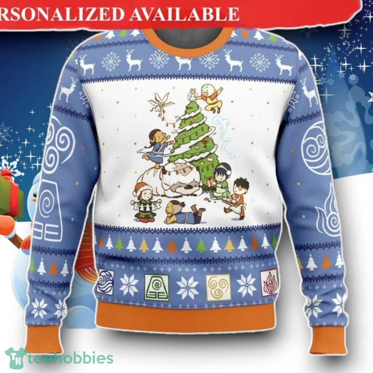 Avatar The Last Airbender Ugly Christmas Sweater Unique Gift