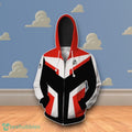 Avengers Endgame Quantum Battle Suit Red Red 3D Hoodie Impressive Gift