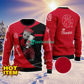 Baby Groot Hug chick-fil-a Ugly Christmas 3D Sweater All Over Print