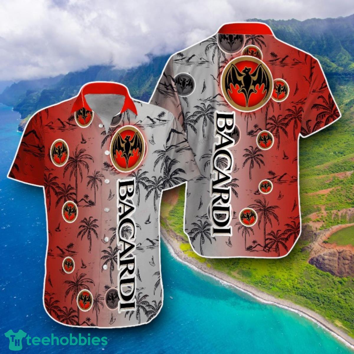 Bacardi Hawaiian Shirt Style Gift For Men And Women