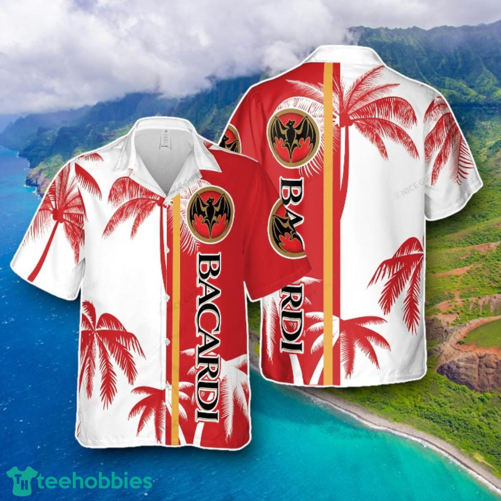 Bacardi Hawaiian Shirt Style Gift For Men Women