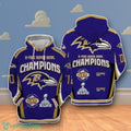 Baltimore Ravens 3D Hoodie Impressive Gift