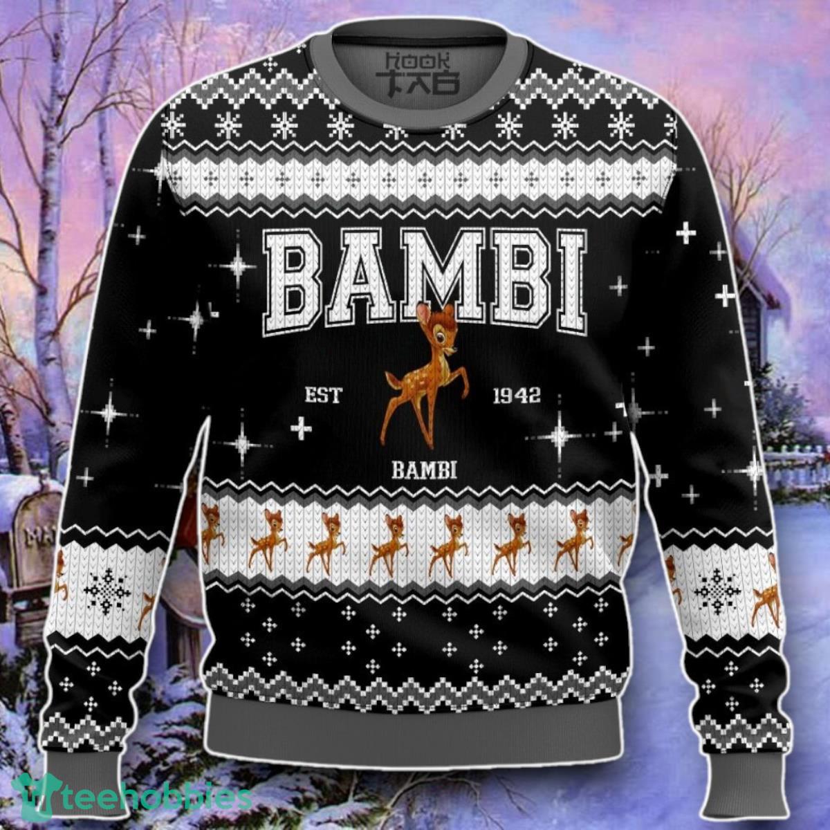 Bambi Ugly 3D Sweater Style Gift