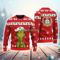 Bayer Leverkusen The Grinch Funny Merry Christmas Uglly Sweater 3D New Trend