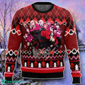 Beautiful Gambler Kakegurui Ugly Christmas 3D Sweater Style Gift