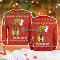 Besiktas Grinch Hand Ugly Christmas Sweater 3D