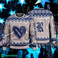 Design Heart Football Rice Owls Christmas 3D Sweater Gift Holidays