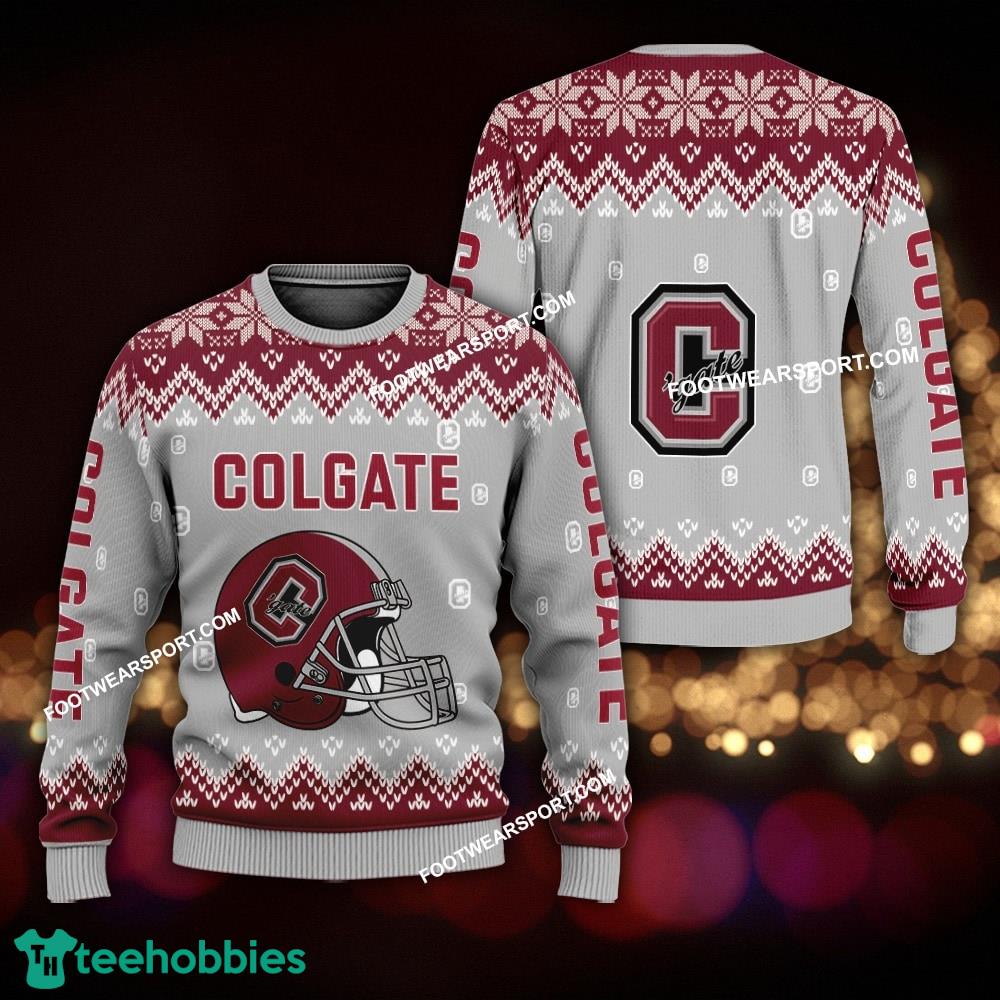 Design Helmet Colgate Raiders Christmas Sweater For Men Women