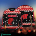 Design Helmet Wisconsin Badgers Christmas 3D Sweater Gift Holidays