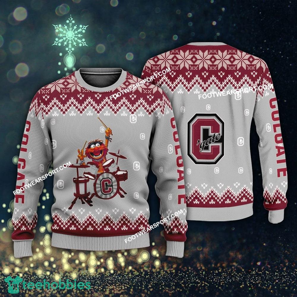 Design Muppets Play Drums Colgate Raiders Christmas Sweater AOP Gift For Adult