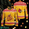 Design Muppets Play Drums Louisville Cardinals Xmas Sweater AOP Gift Holidays
