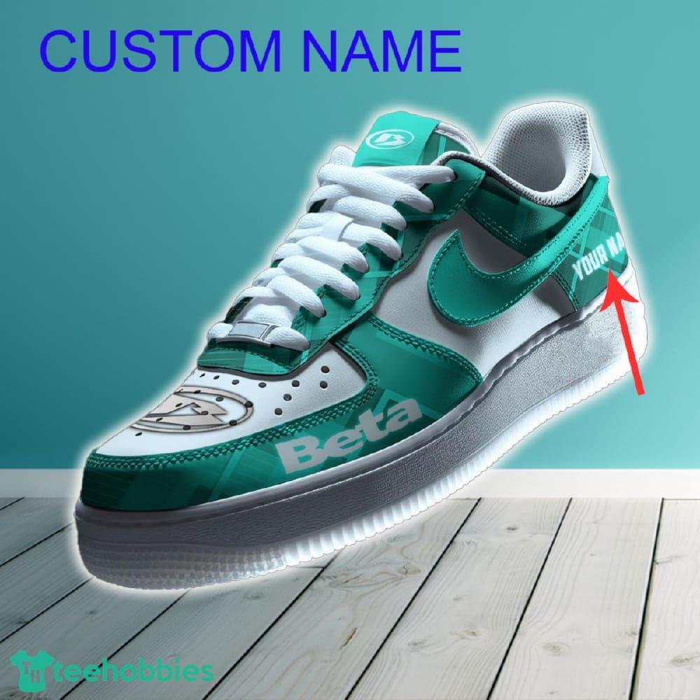 Beta motorcycles Car Air Force 1 Shoes Green Color For Men Women Custom Name Gift For Fans