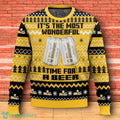 Bitburger It’s The Most Wonderful Time For A Beer Ugly Christmas Sweater 3D Design For Men Women