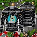 Bobs Burgers I Love You But You’re All Terrible Ugly Sweater Christmas Holiday Gift