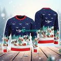 Boeing E-3 Sentry Us Air Force Christmas Ugly Sweater Meaningful Gift For Aviation Fans