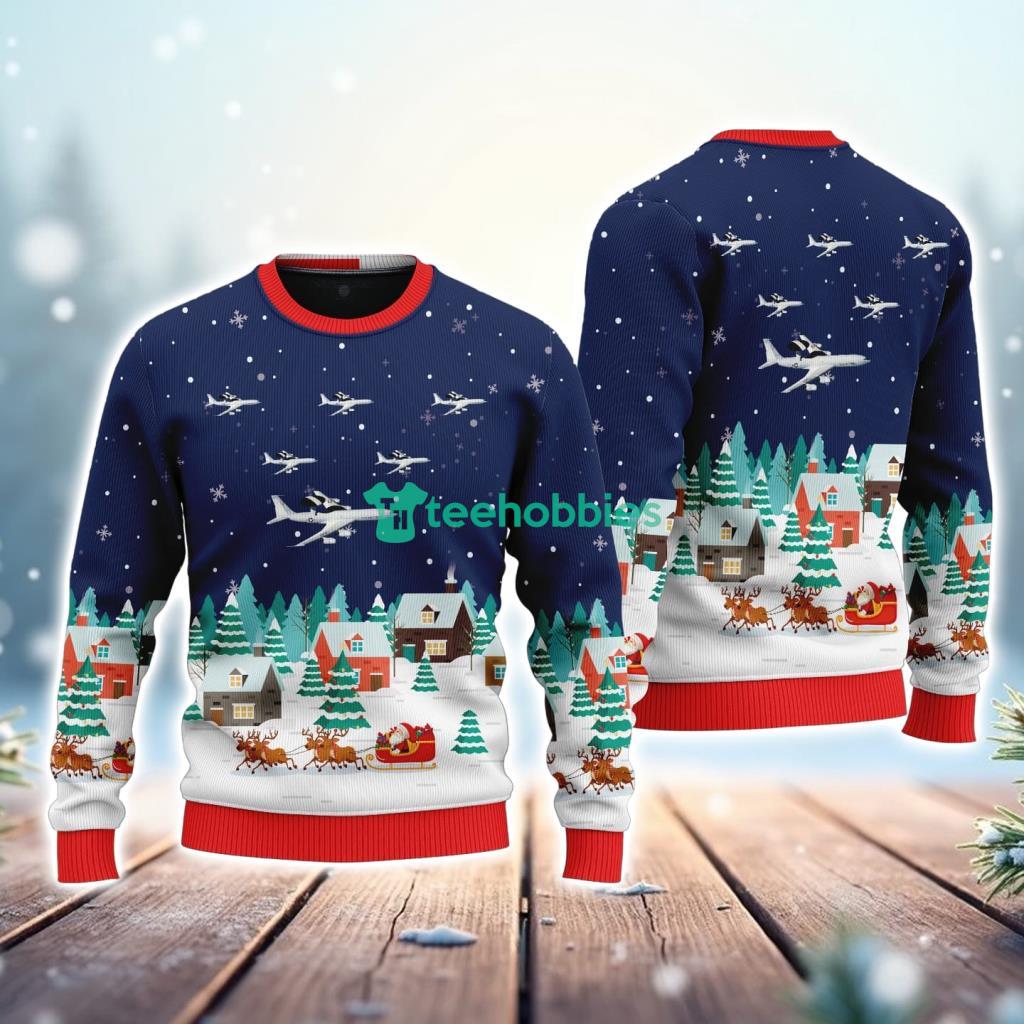 Boeing E-3 Sentry Us Air Force Christmas Ugly Sweater Meaningful Gift For Aviation Fans
